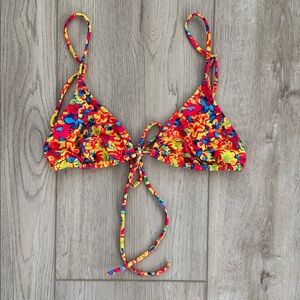 ‘Miss December’ Front tie top